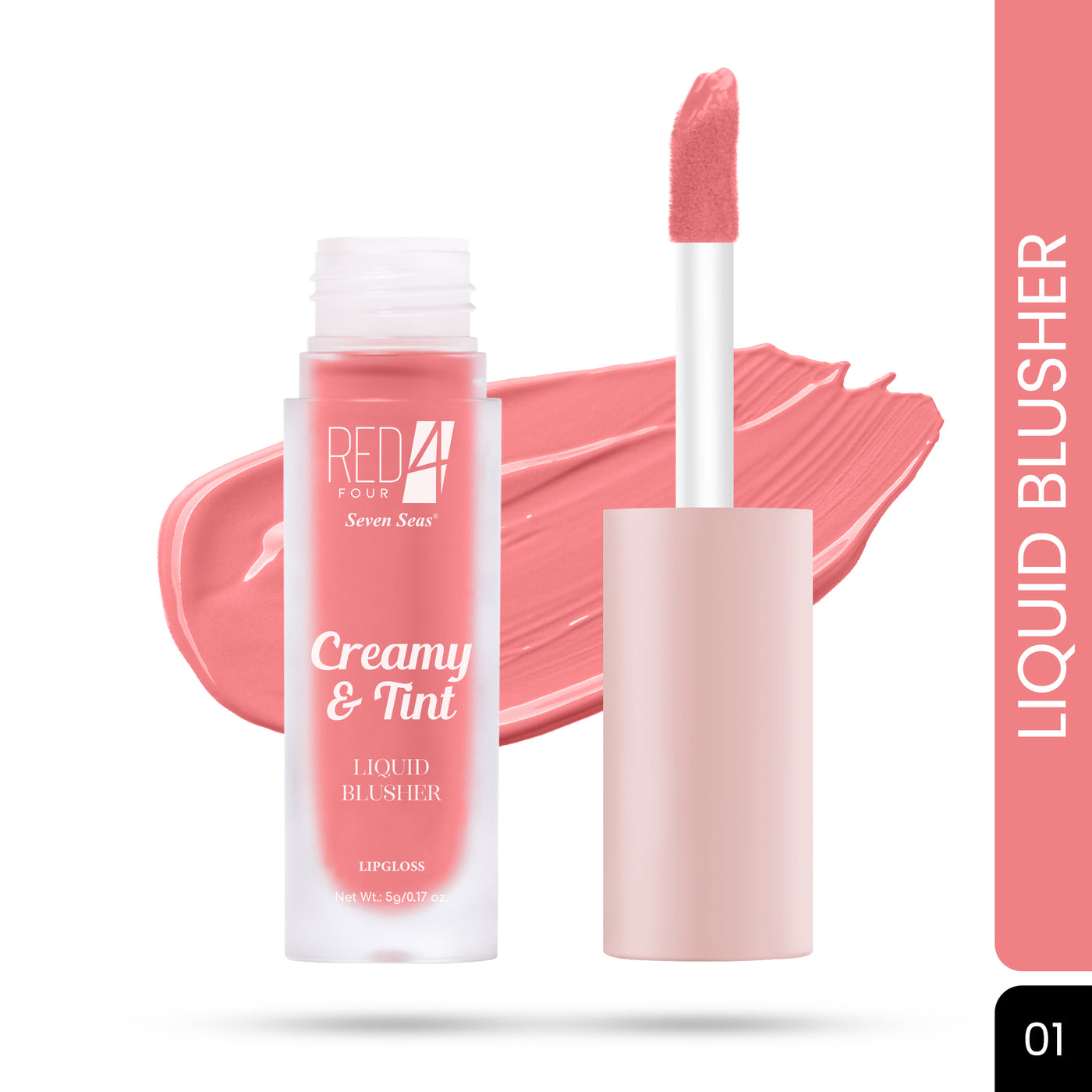 Creamy Tint Liquid Blusher And Lip Gloss | Soft Dewy Finish