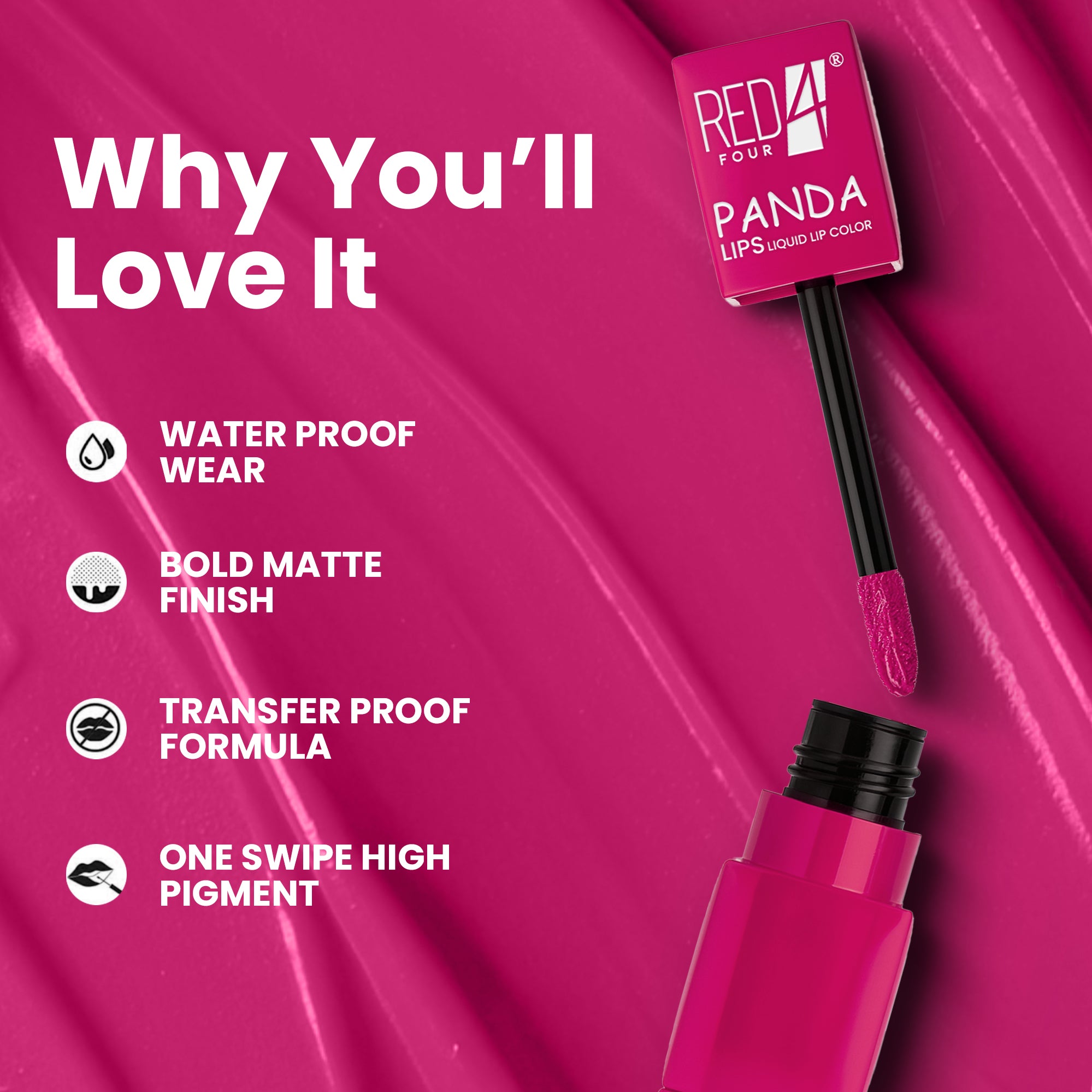 Panda lips liquid lip color