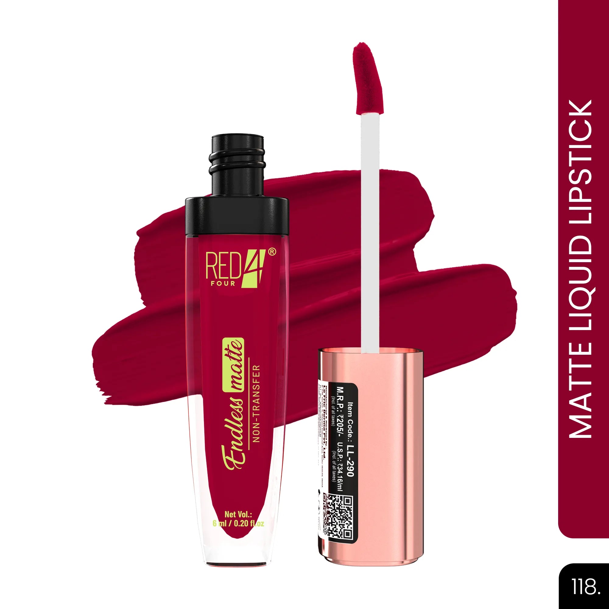 Endless Matte Non - Transfer Liquid Lipstick