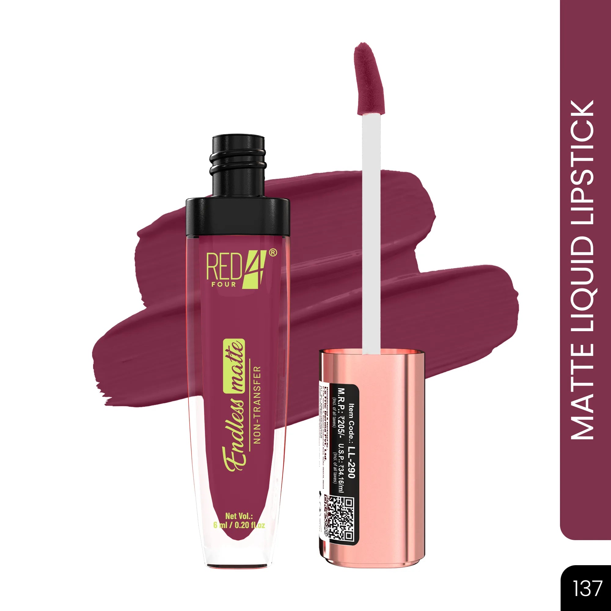 Endless Matte Non - Transfer Liquid Lipstick