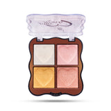 Color Heart Glow Palette | Eyeshadow & Highlighter Combo