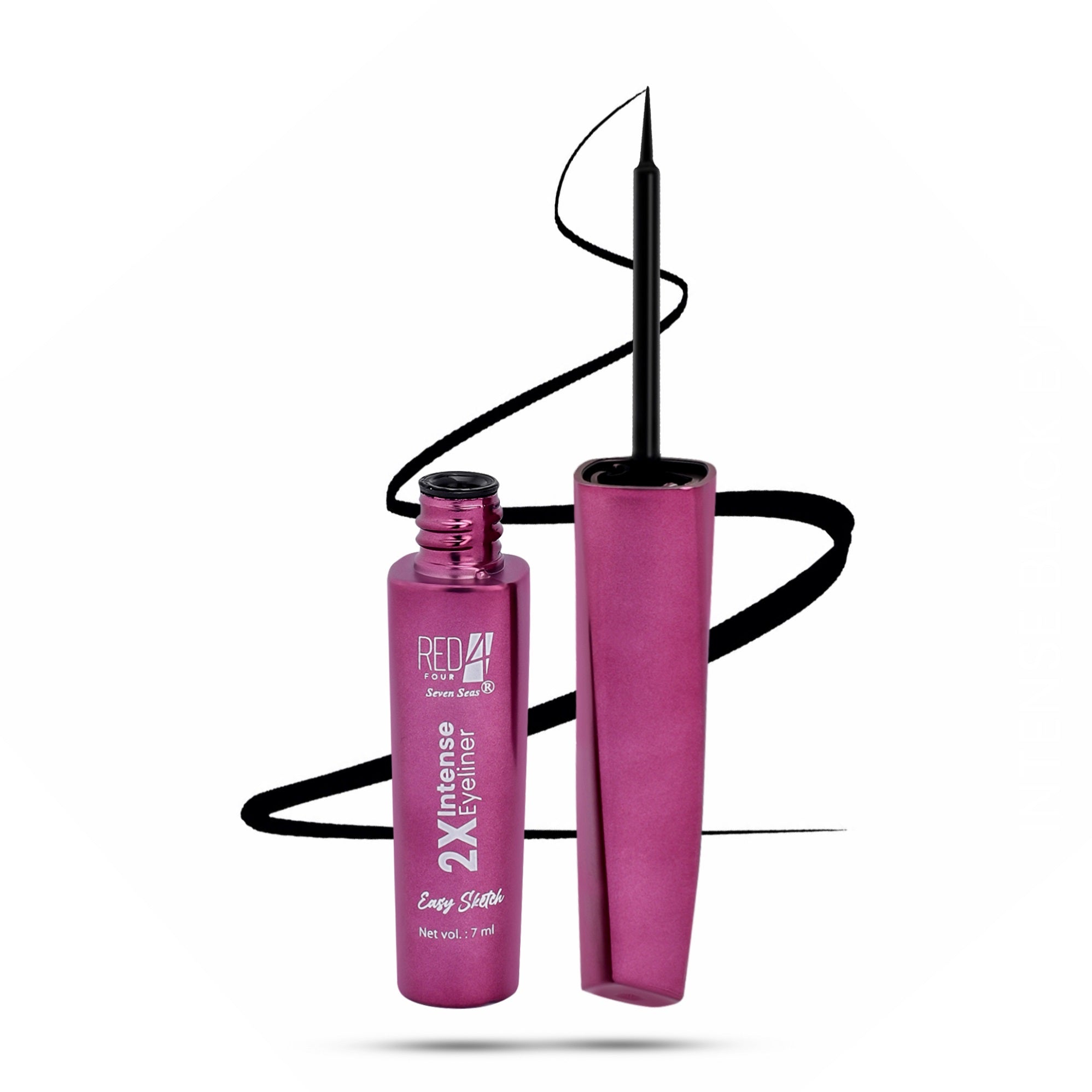 2X Intense Eyeliner | Deep Black Precision