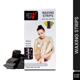 Body Wax Strips for Women | Quick & Easy Hair Removal for Legs & Arms| 20 waxing strips | 1 pcs. finish wipes