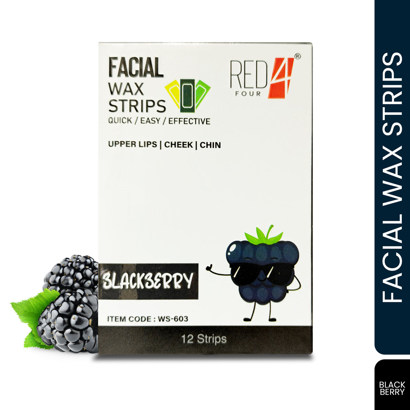 Facial Wax Strips Avocado | Smooth Hair Removal