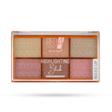 Highlighting Blush Palette | Glow Finish Face Makeup