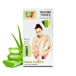 Body Wax Strips for Women | Quick & Easy Hair Removal for Legs & Arms| 20 waxing strips | 1 pcs. finish wipes