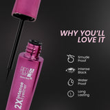 2X Intense Eyeliner | Deep Black Precision