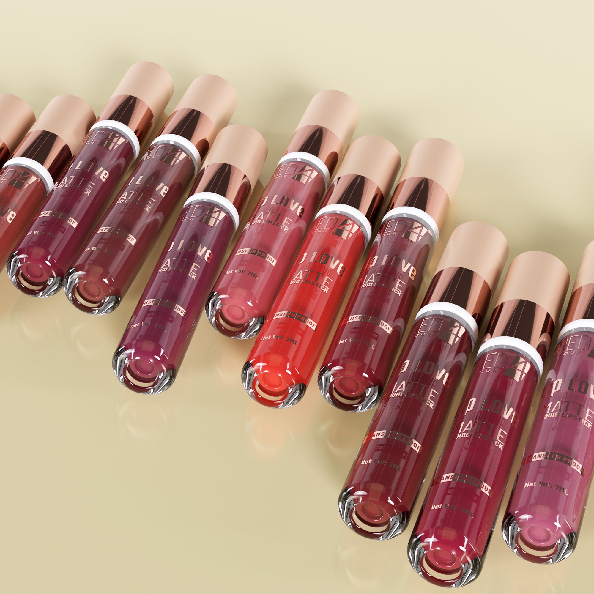 Red4 Lip Love Matte Liquid Lipstick