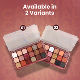 Carnival Eyeshadow Palette | Multi Finish Long Wear Colors