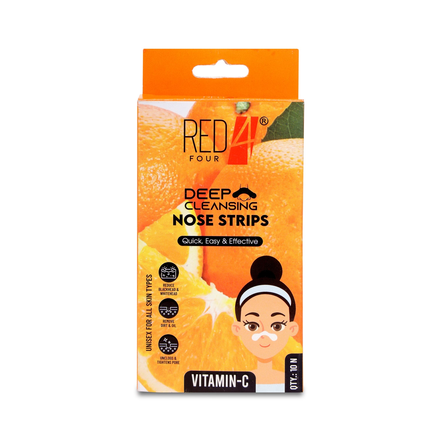 Red4 Deep Cleansing Nose Strips