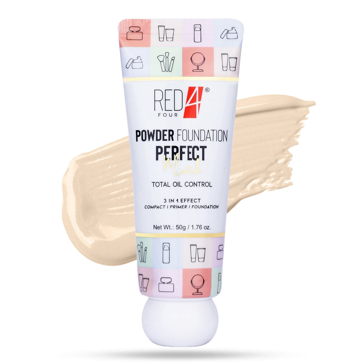 Red4 Powder foundation prefect