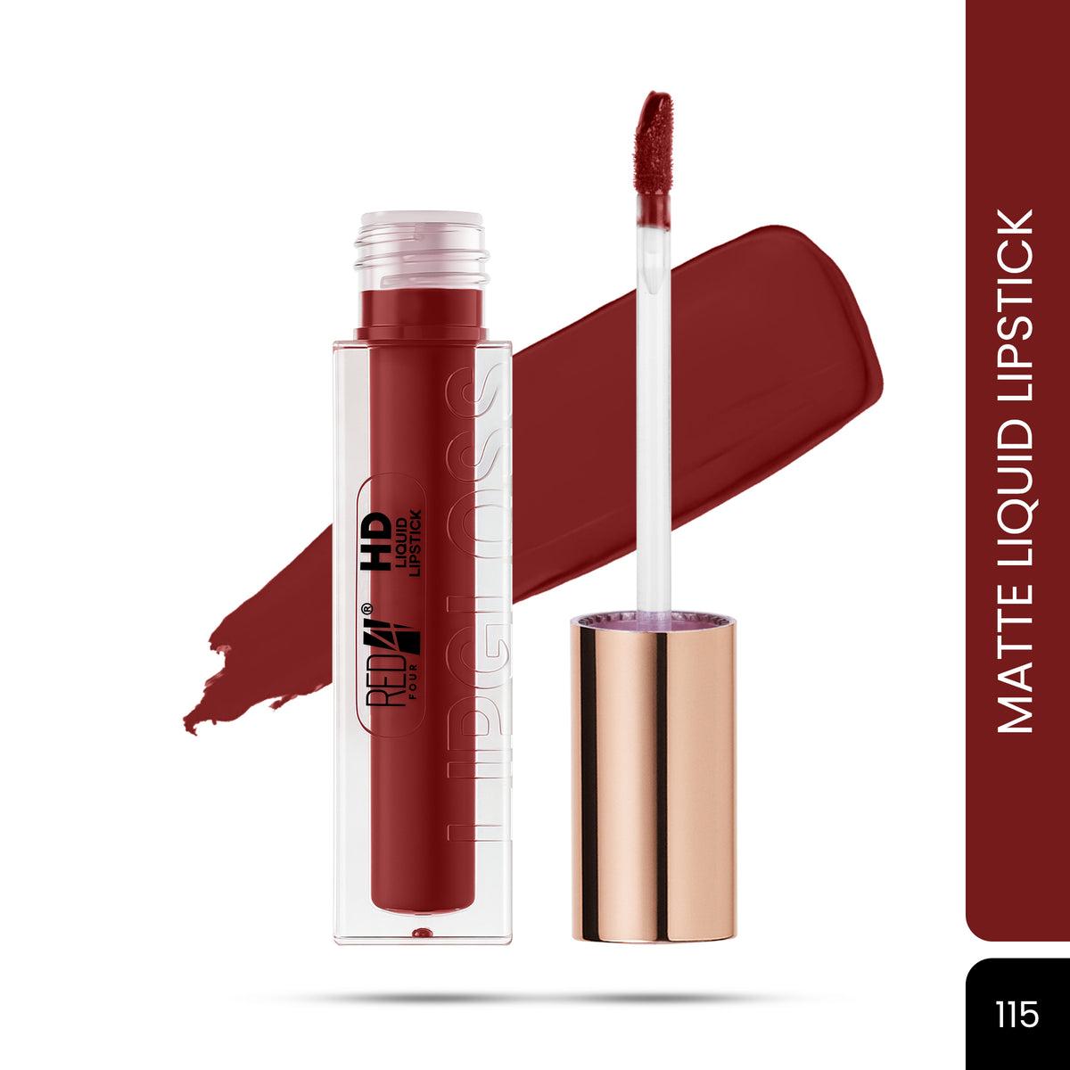 RED 4 HD Liquid Lipstick