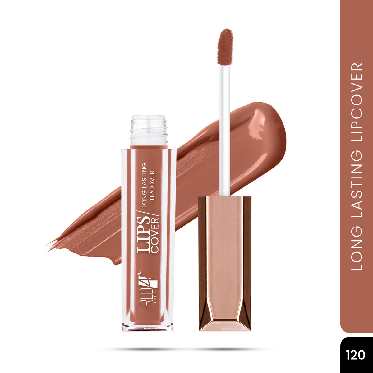 RED 4 Lips Cover Long Lasting Liquid Lipstick