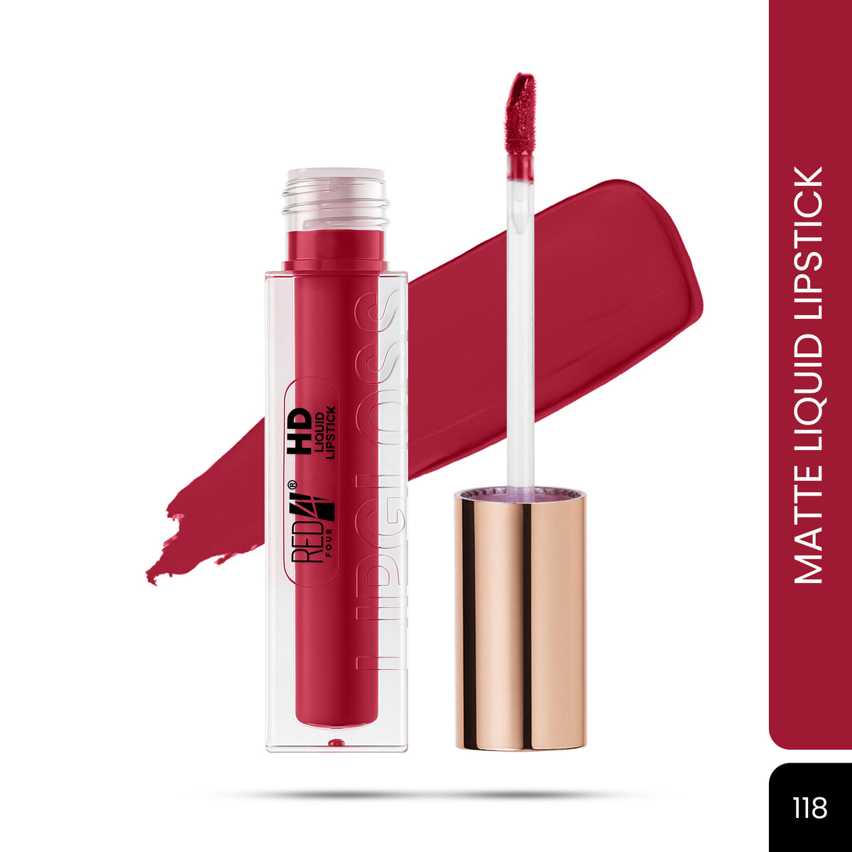 RED 4 HD Liquid Lipstick