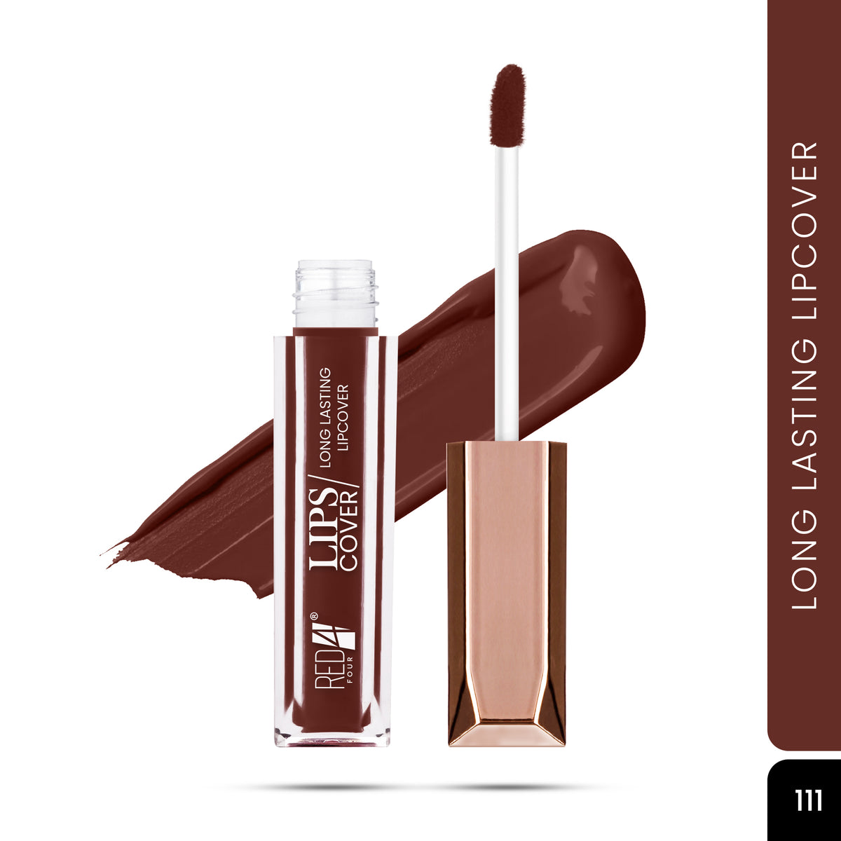 RED 4 Lips Cover Long Lasting Liquid Lipstick