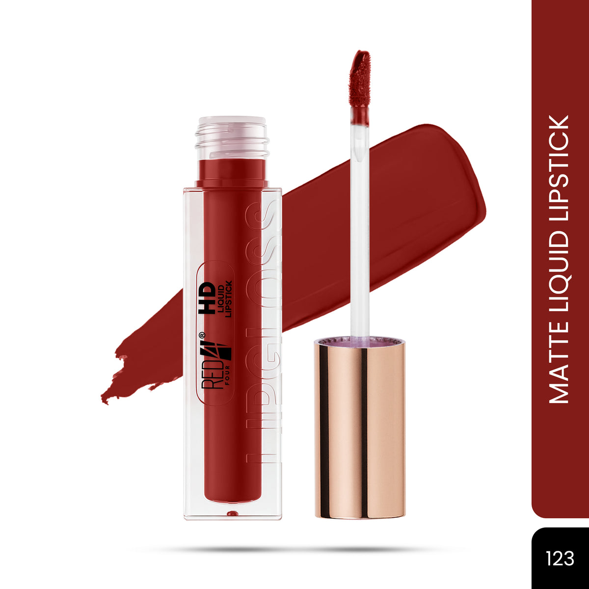 RED 4 HD Liquid Lipstick