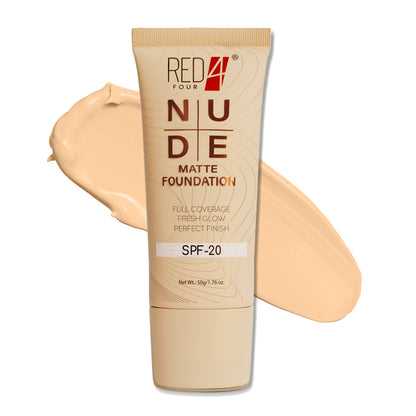 Nude Matte Foundation | Lightweight Everyday Base