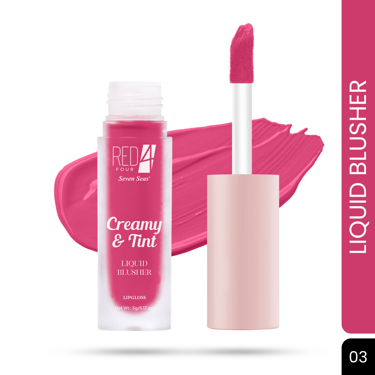 Red4 Creamy & Tint Liquid Blusher and Lipgloss