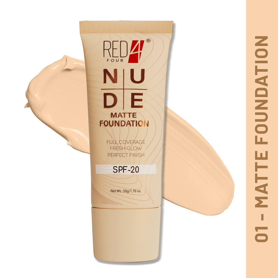 Nude Matte Foundation | Lightweight Everyday Base