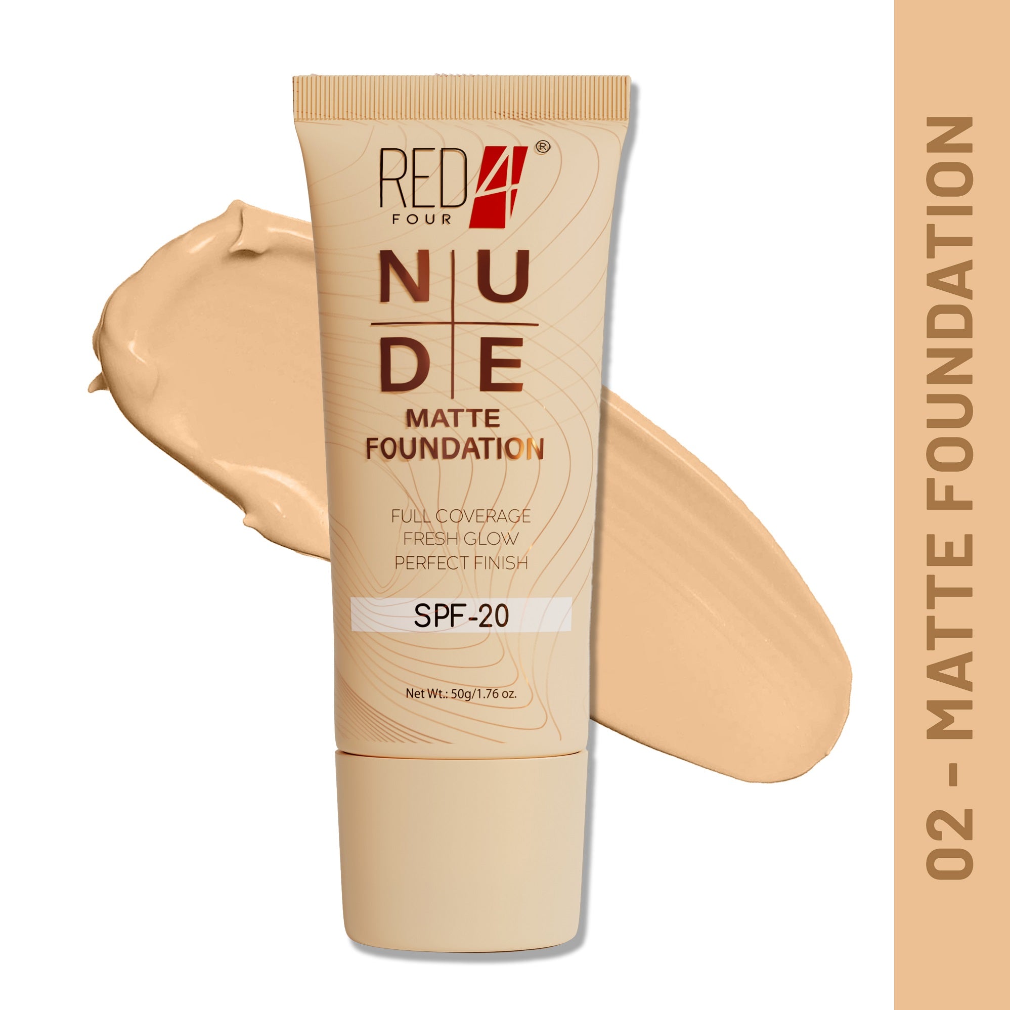 Nude Matte Foundation | Lightweight Everyday Base