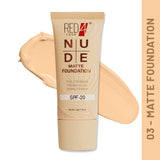 Nude Matte Foundation | Lightweight Everyday Base