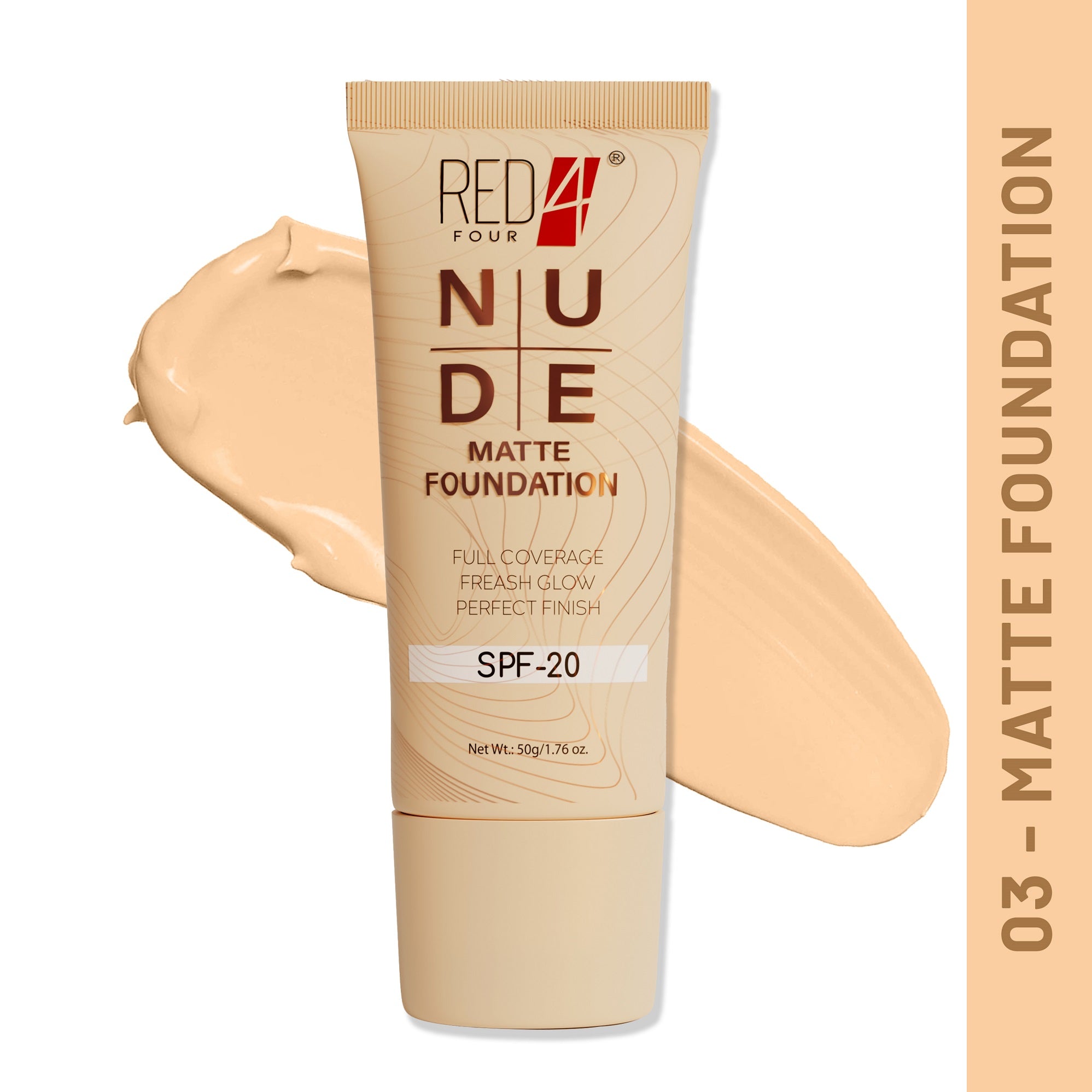 Nude Matte Foundation | Lightweight Everyday Base