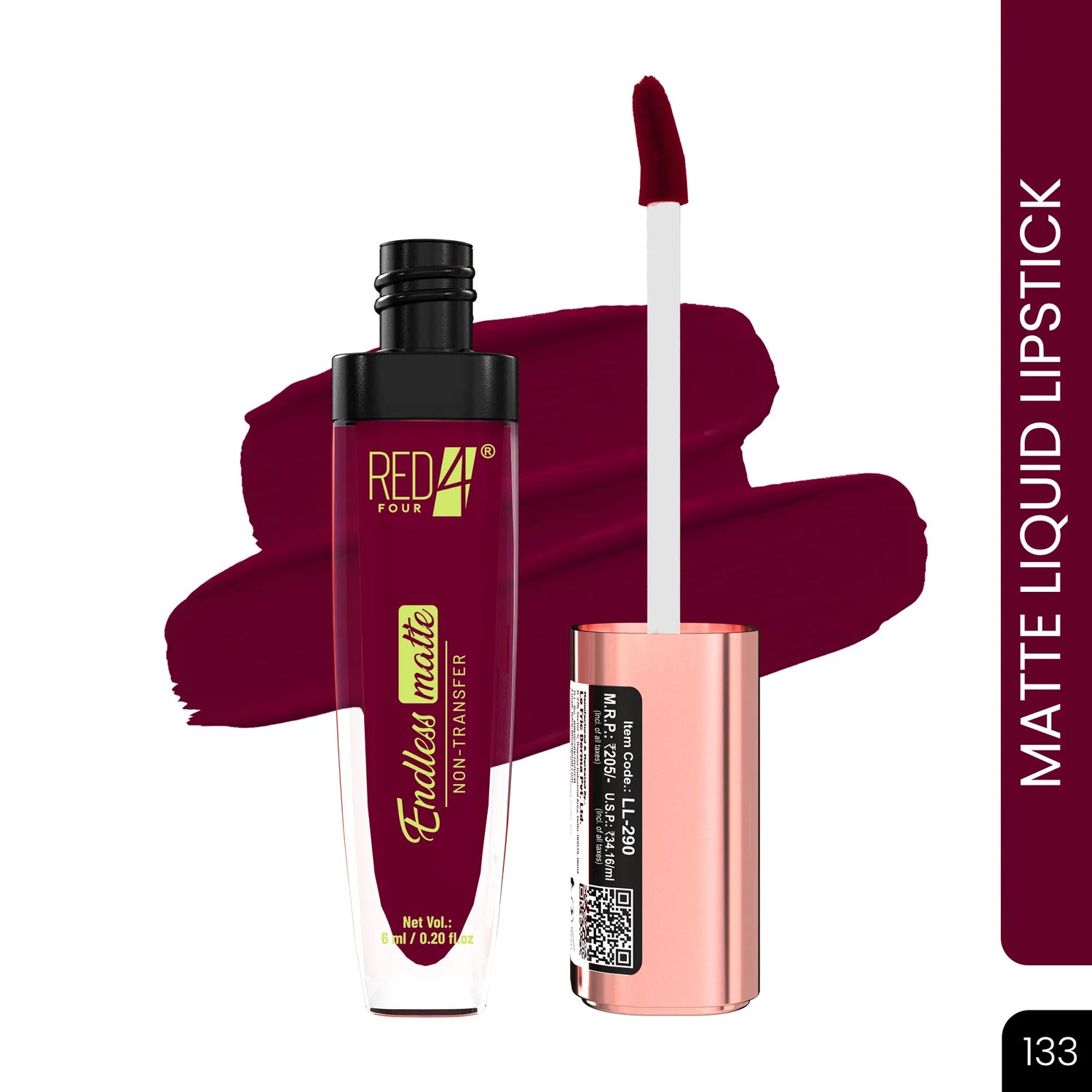 Endless Matte Non - Transfer Liquid Lipstick