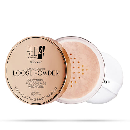 Red4 Compact Powder &amp; Loose Powder