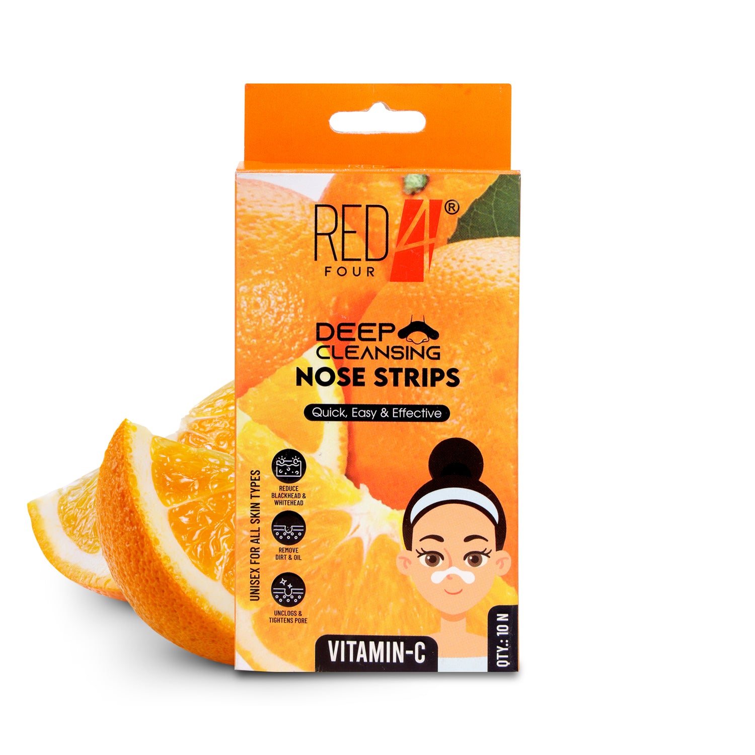 Red4 Deep Cleansing Nose Strips