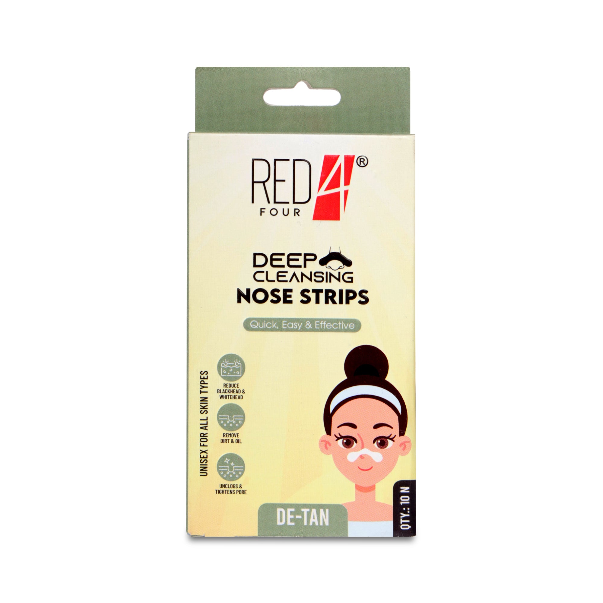 Red4 Deep Cleansing Nose Strips
