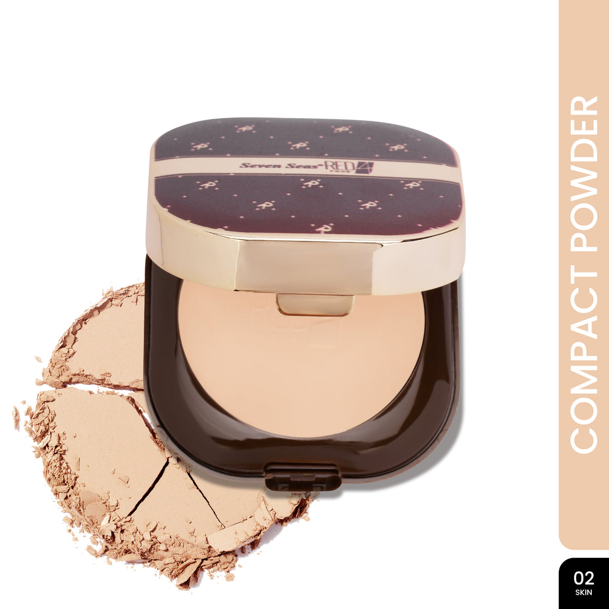 Red4 2 in 1 compact powder