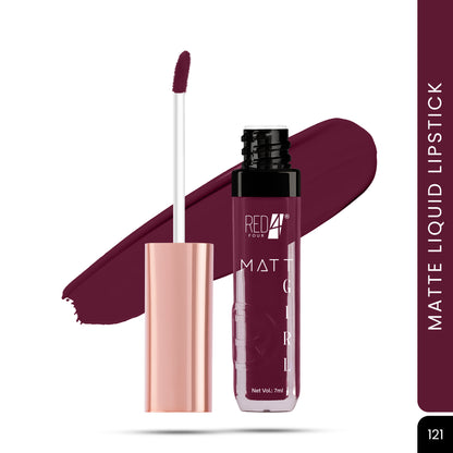 Red4 Matte Girl Liquid Lipstick