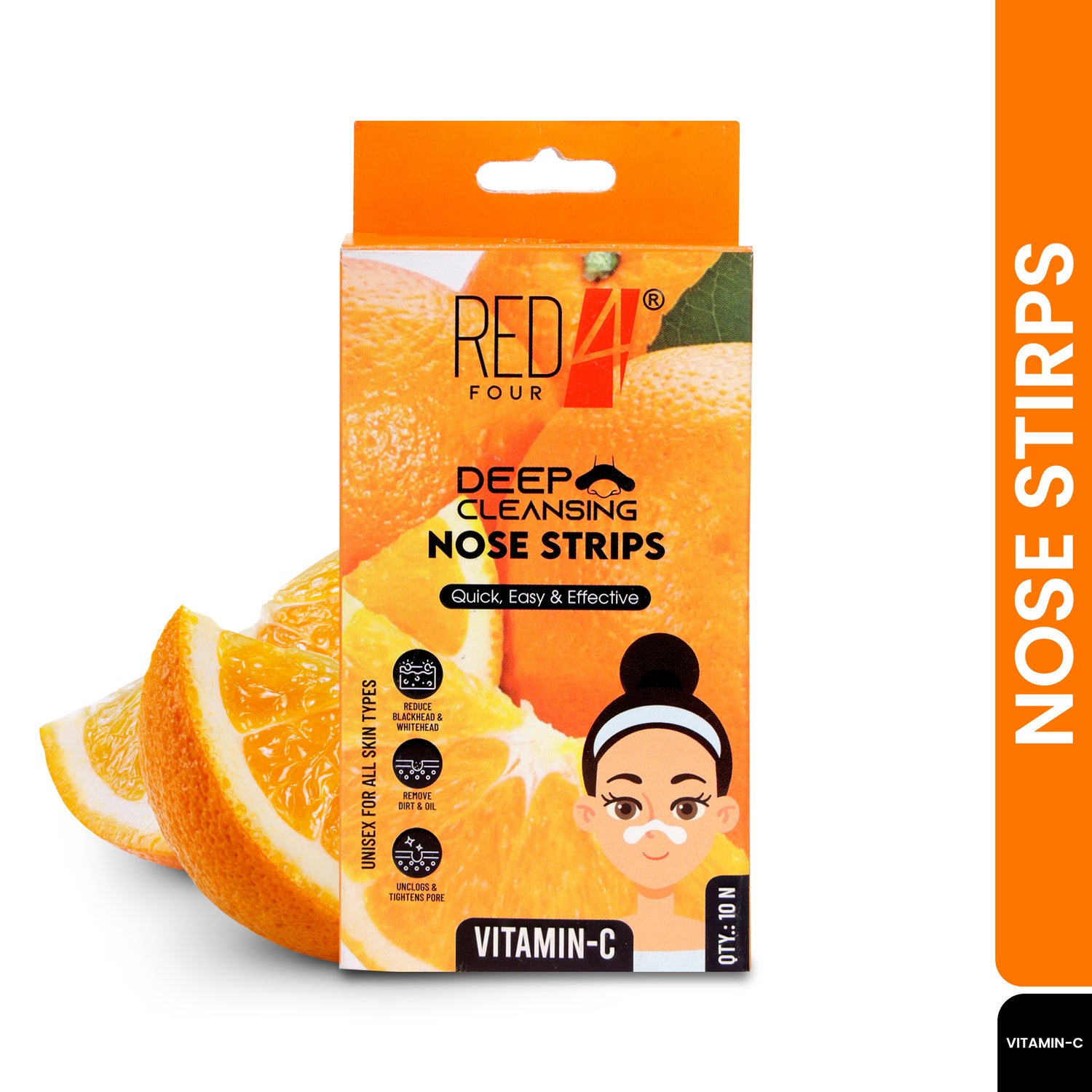 Red4 Deep Cleansing Nose Strips