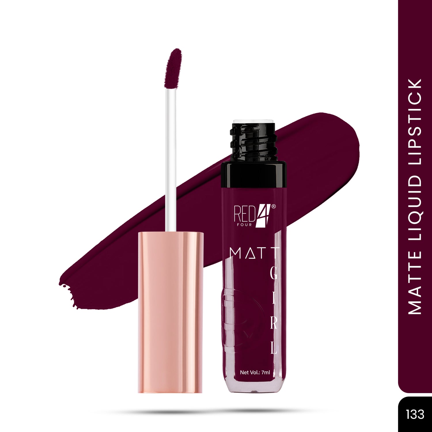 Red4 Matte Girl Liquid Lipstick