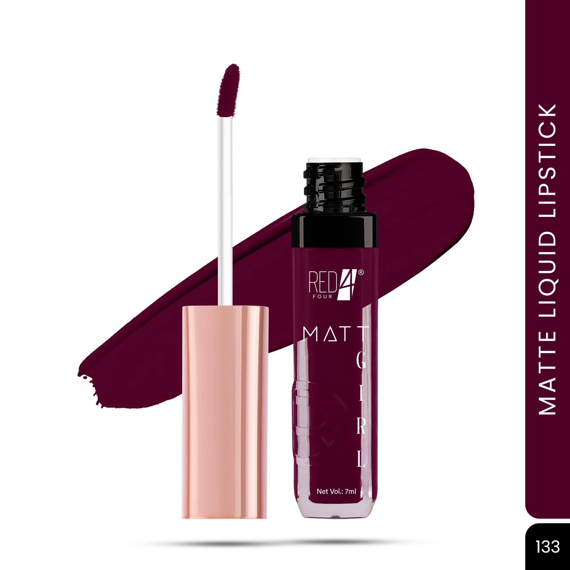 Red4 Matte Girl Liquid Lipstick