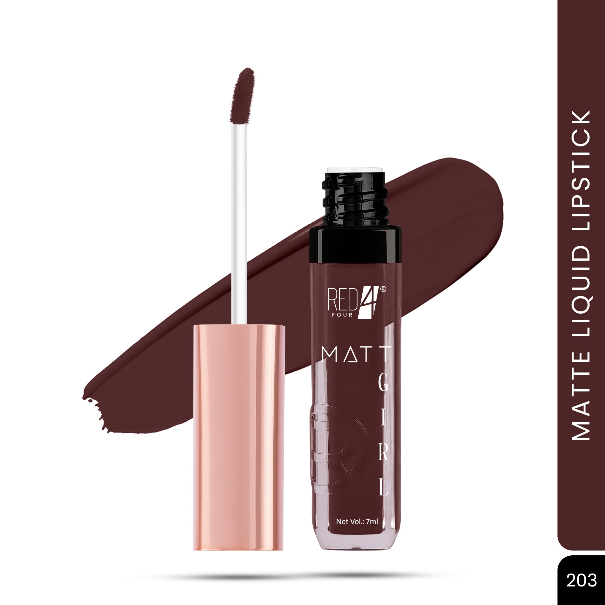 Red4 Matte Girl Liquid Lipstick