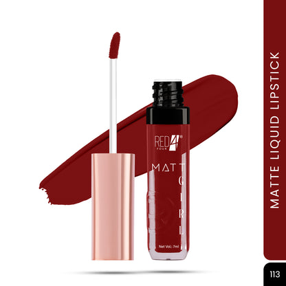 Red4 Matte Girl Liquid Lipstick