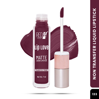 Red4 Lip Love Matte Liquid Lipstick