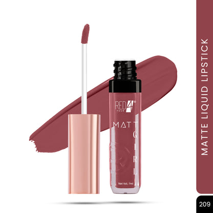 Red4 Matte Girl Liquid Lipstick