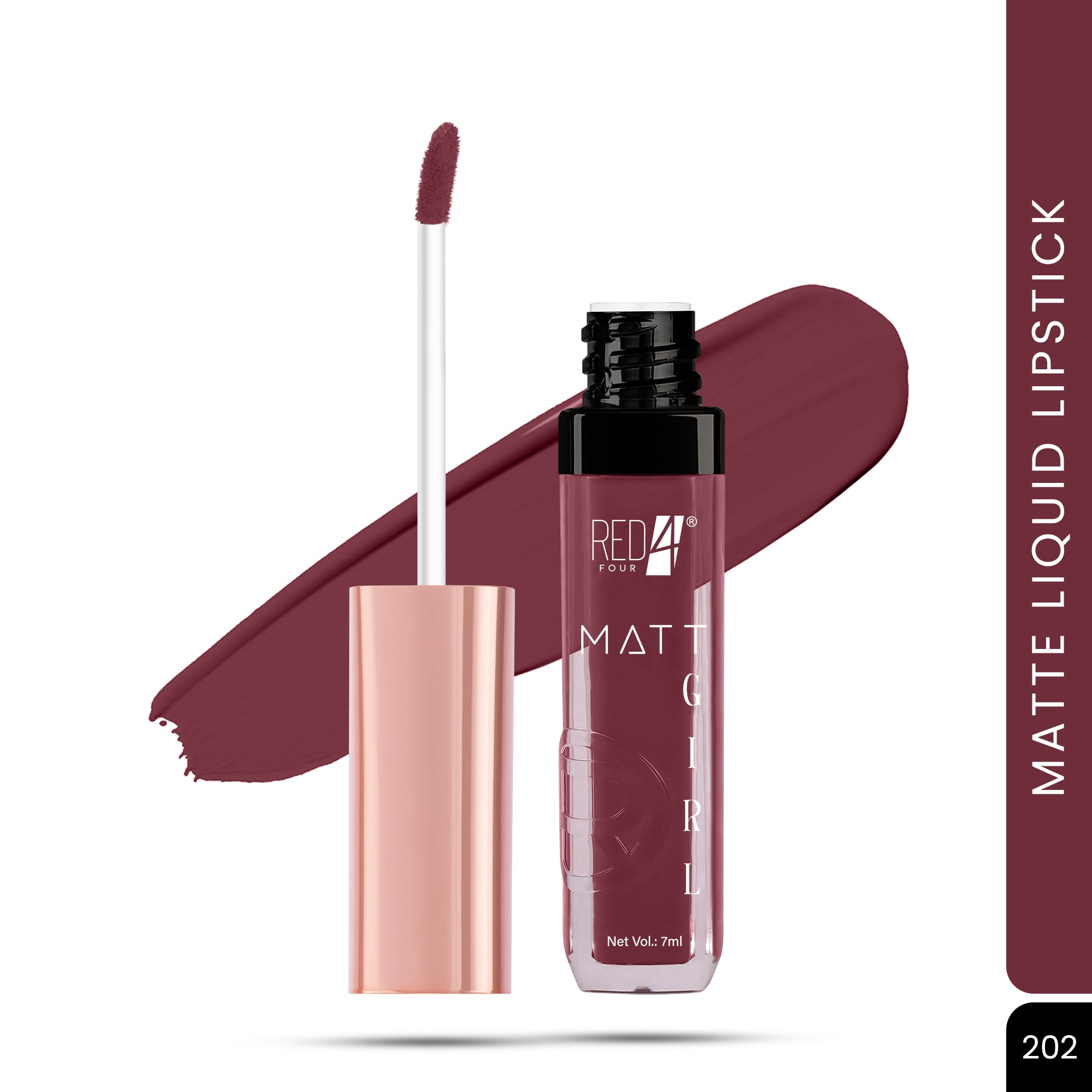 Red4 Matte Girl Liquid Lipstick