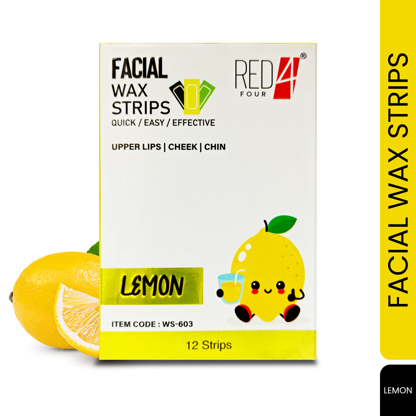 Facial Wax Strips Avocado | Smooth Hair Removal