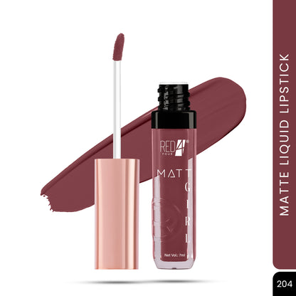 Red4 Matte Girl Liquid Lipstick