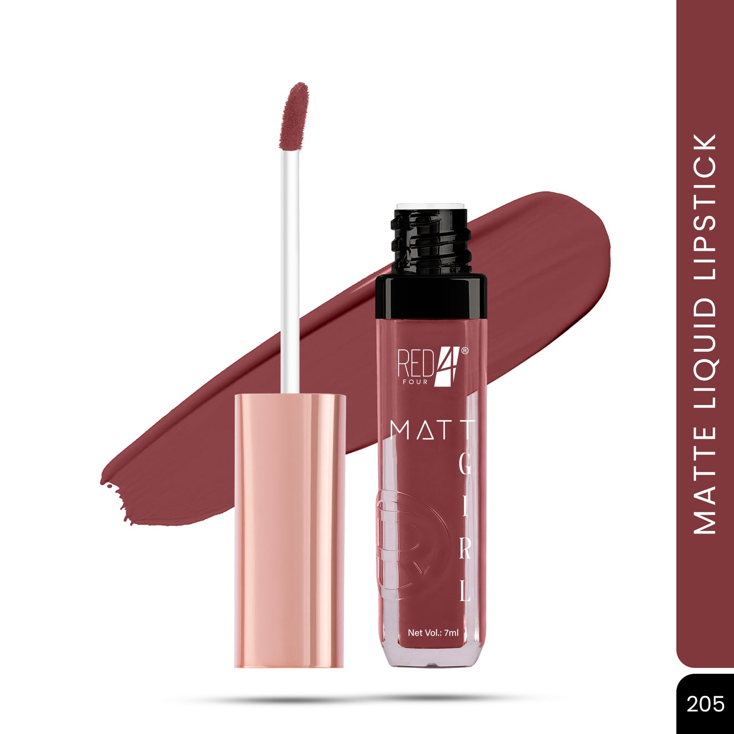 Red4 Matte Girl Liquid Lipstick