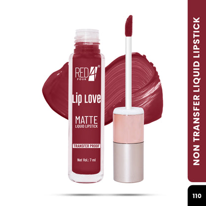 Red4 Lip Love Matte Liquid Lipstick