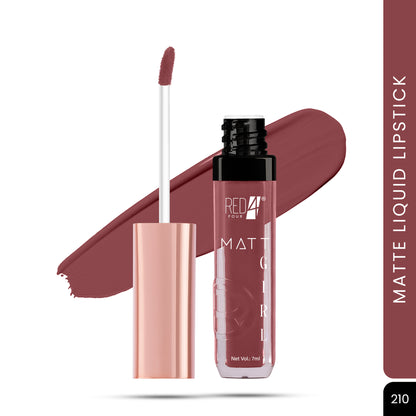 Red4 Matte Girl Liquid Lipstick