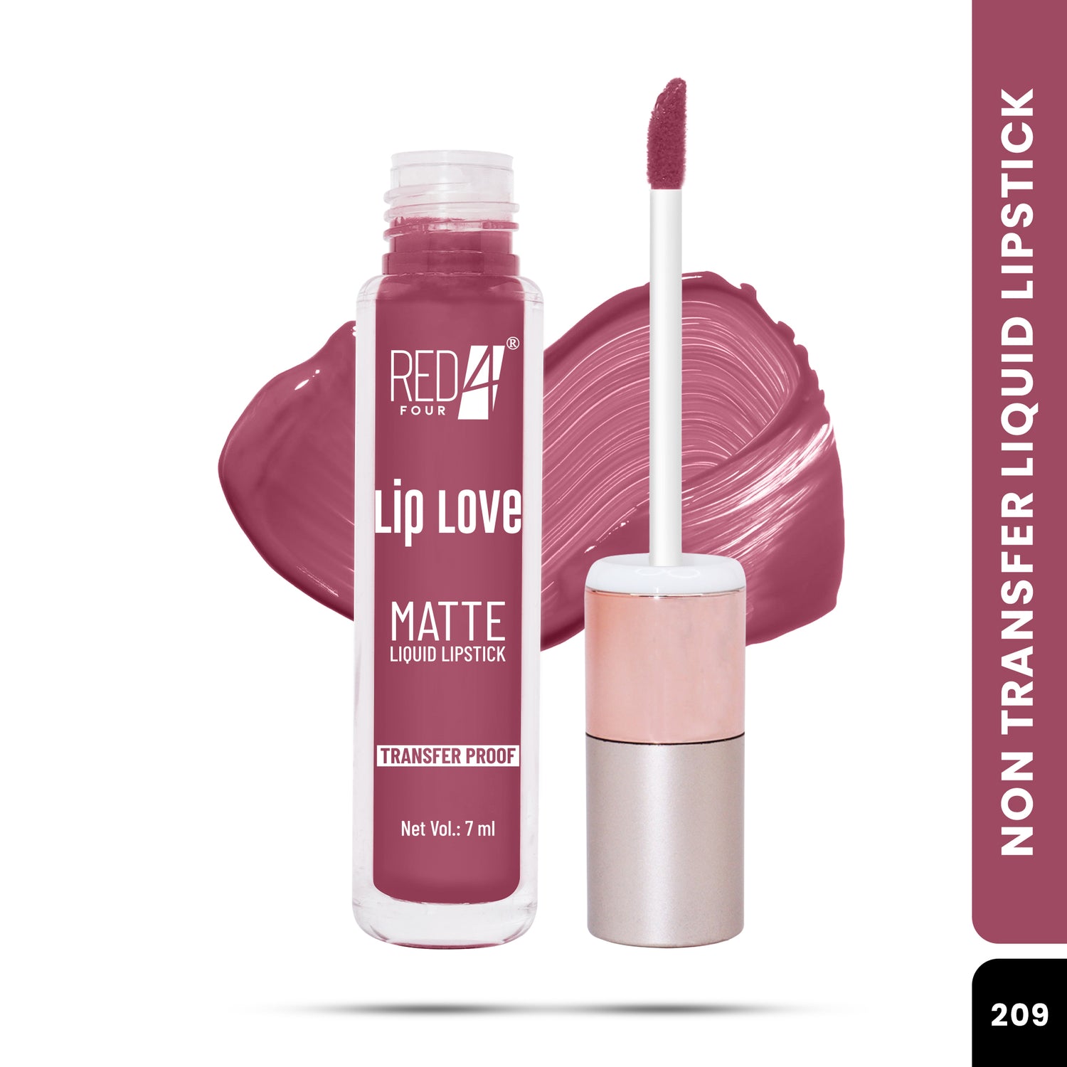 Red4 Lip Love Matte Liquid Lipstick