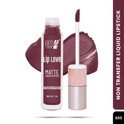 Red4 Lip Love Matte Liquid Lipstick