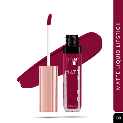 Red4 Matte Girl Liquid Lipstick