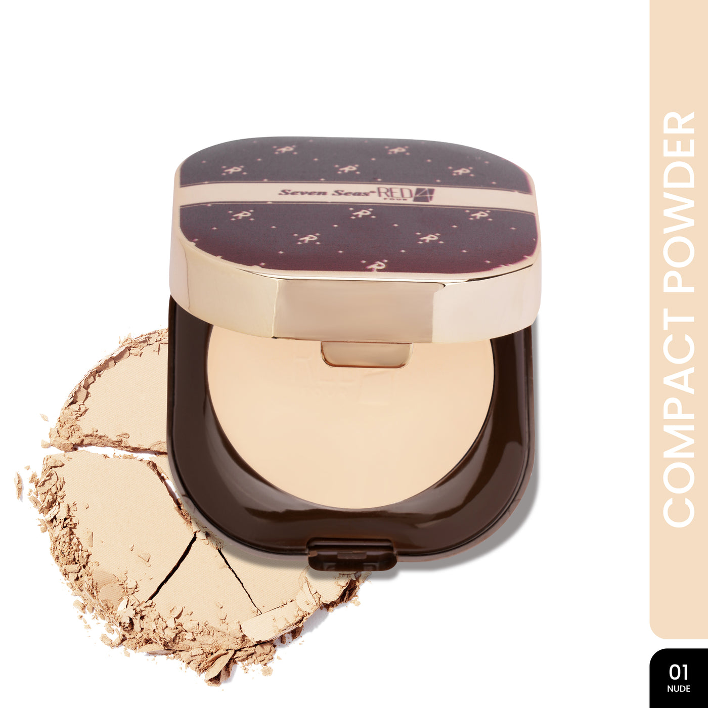 2 In 1 Compact Powder | Long Wear Natural Matte