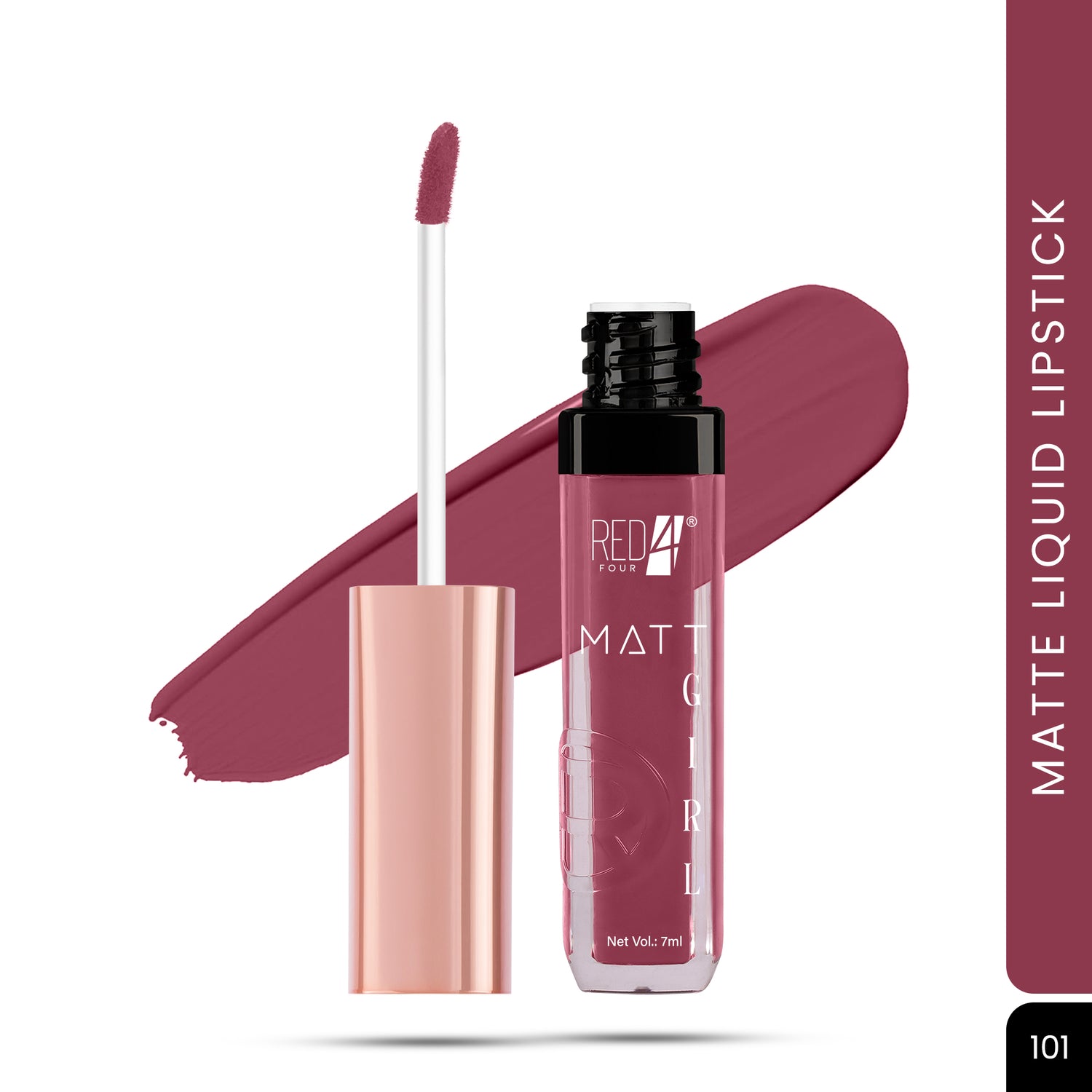 Red4 Matte Girl Liquid Lipstick